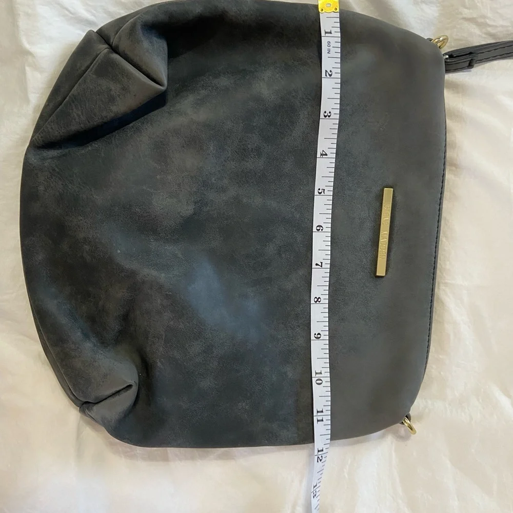 Steve Madden gray clutch purse - Picture 2 of 8